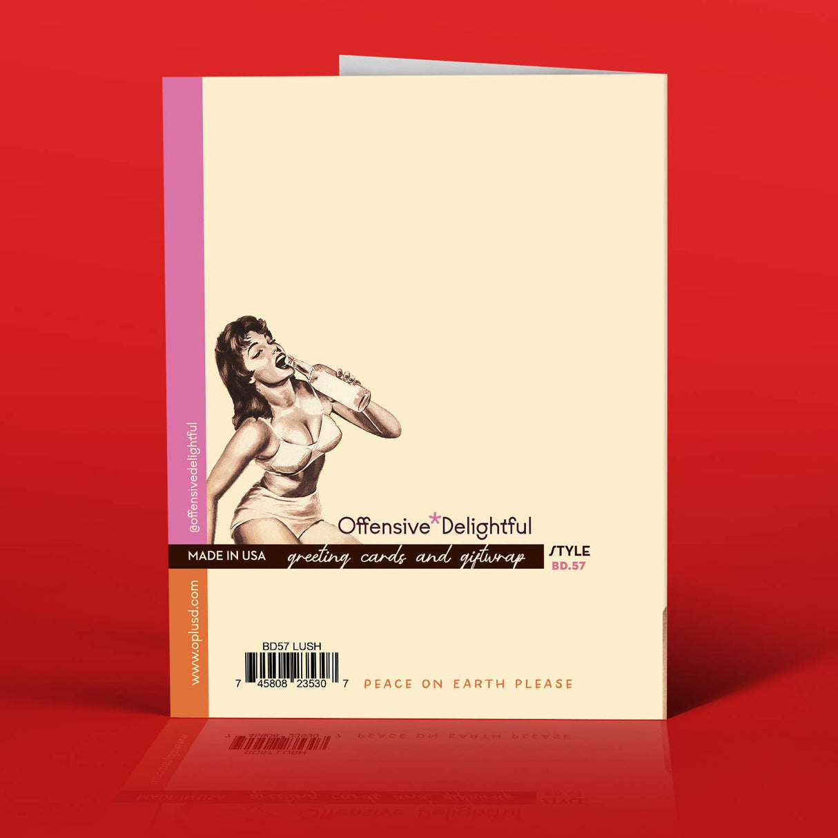 Old Lush Birthday Card