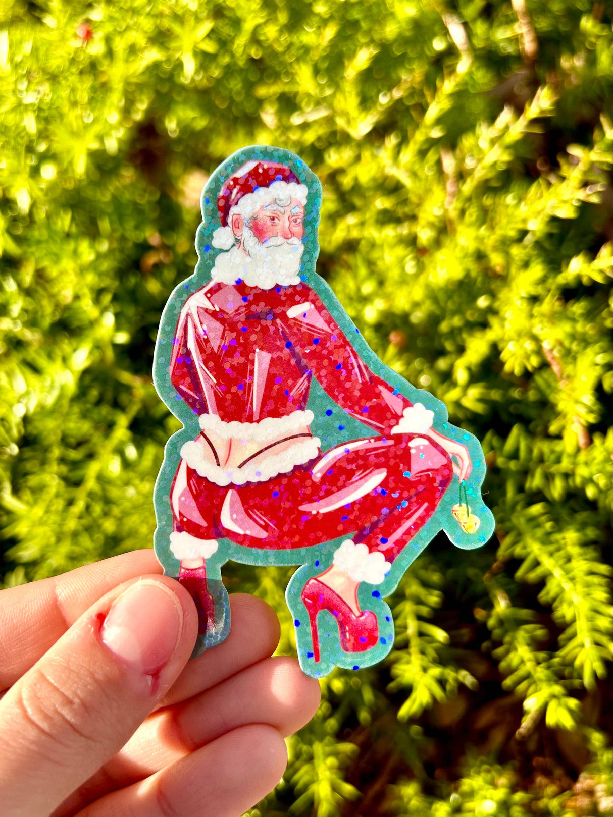 Santa's Slay Holiday Sticker