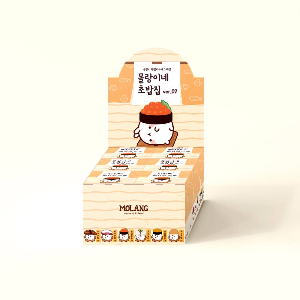 Molang's Sushi Shop Blind Box
