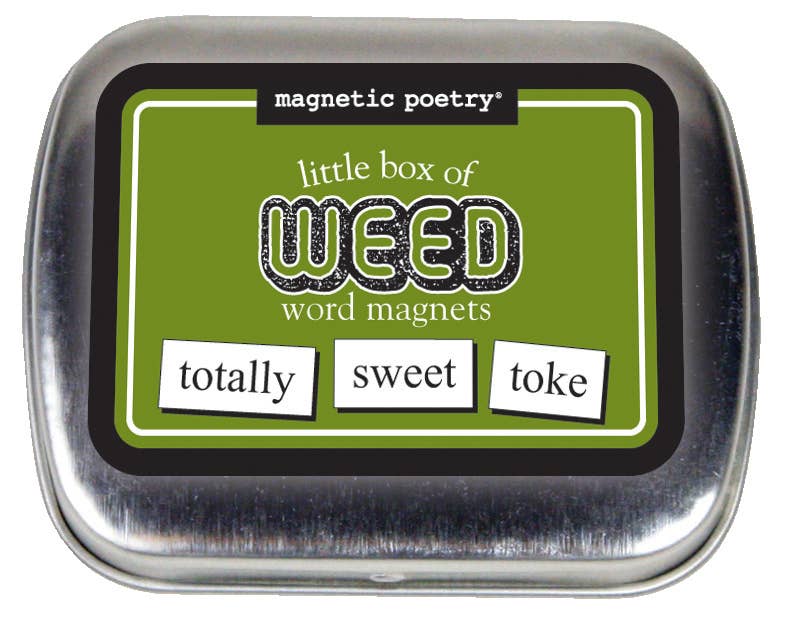 Little Box of Words Magnetic Poetry Kit