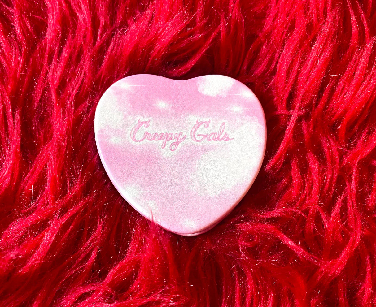 Lamby Heart Compact Mirror