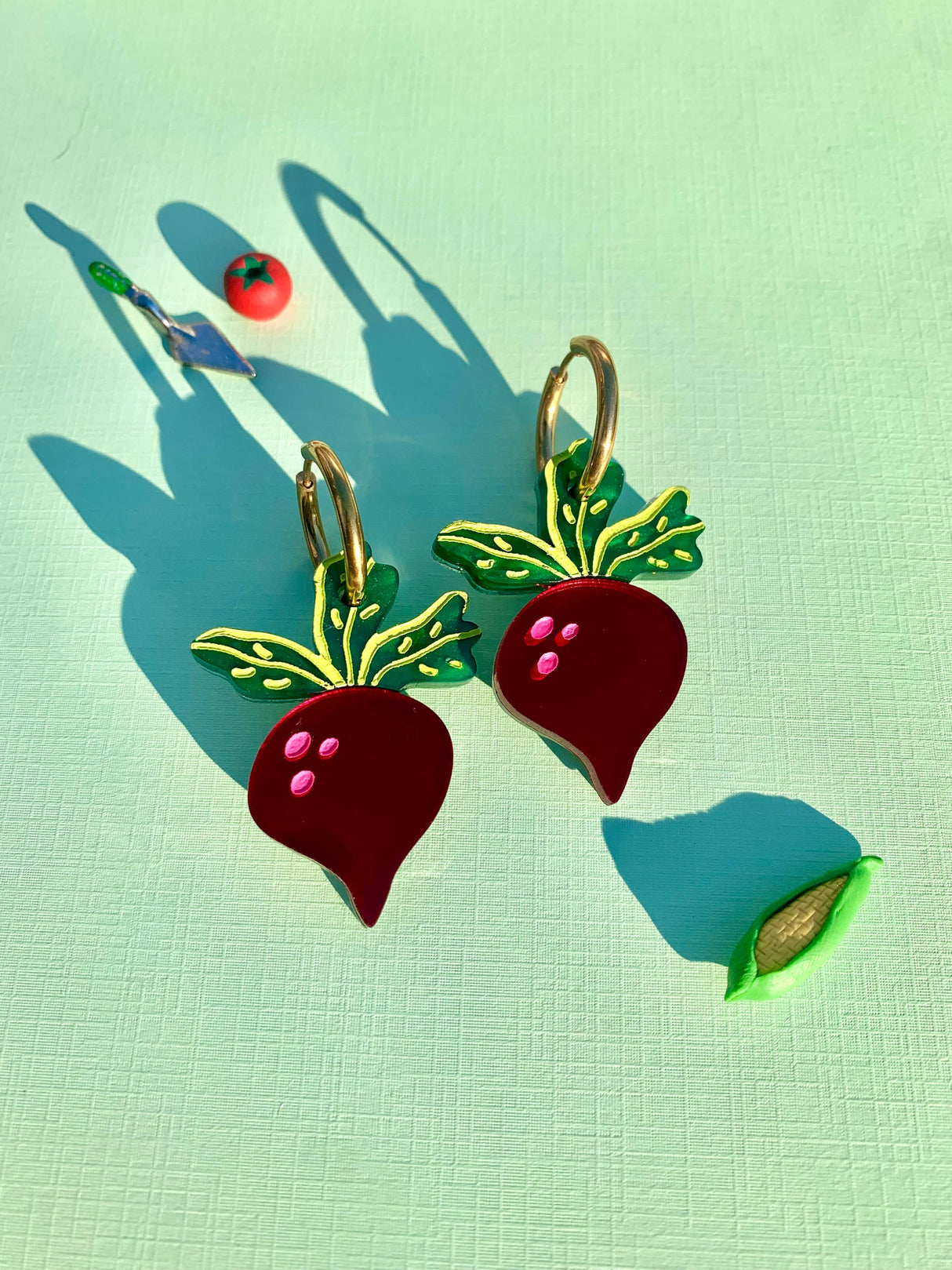 Just Beet It! Earrings