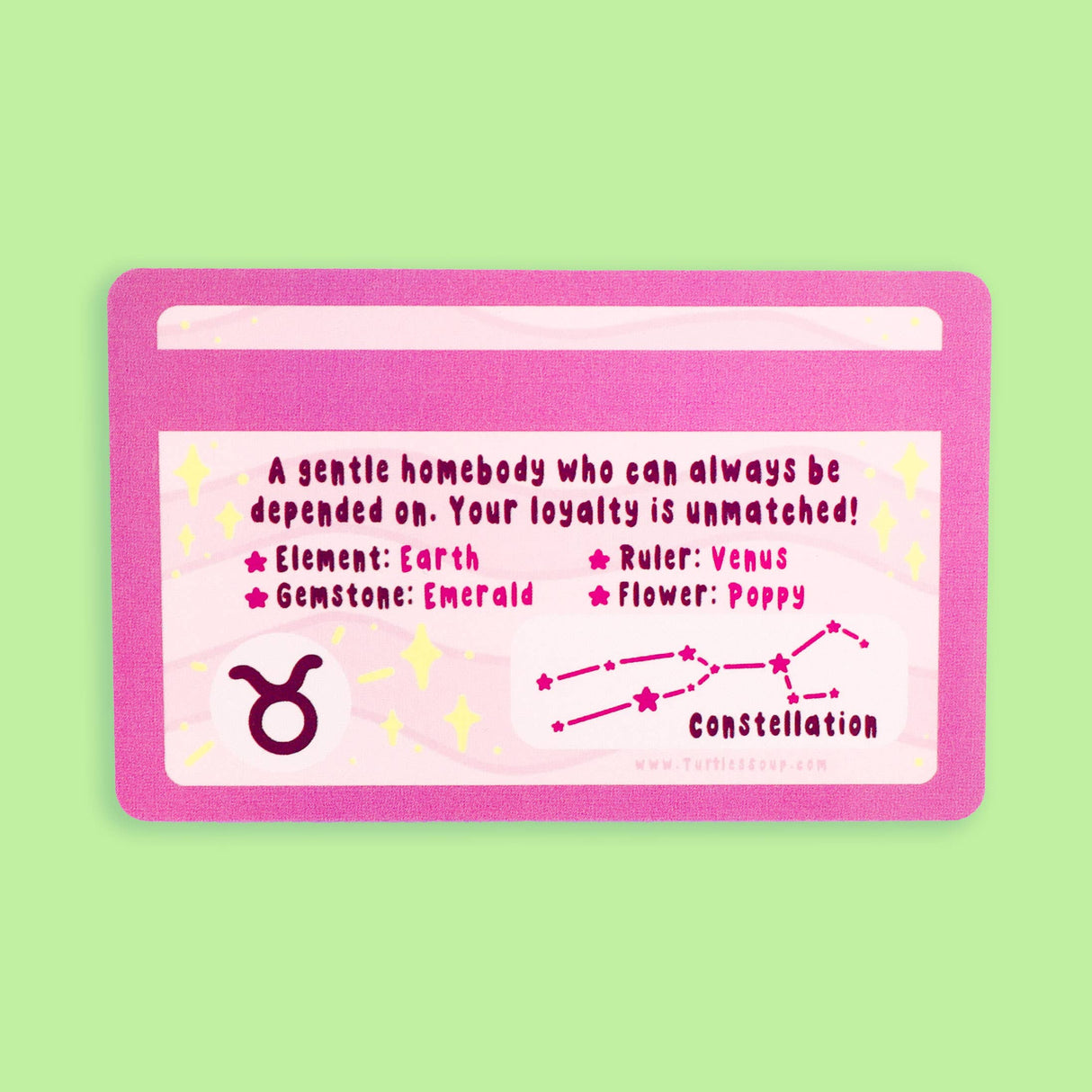 Taurus Zodiac Fake ID Drivers License