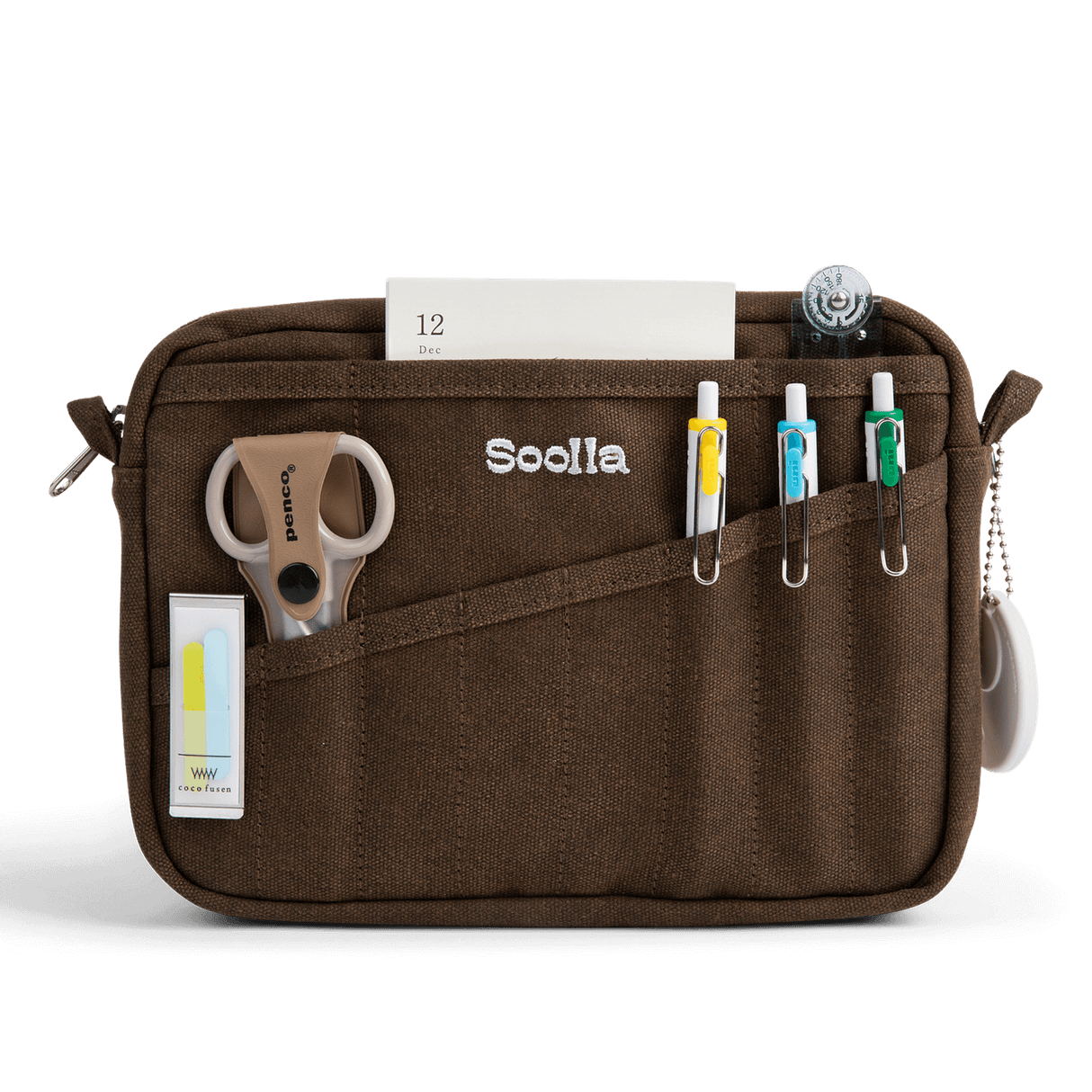 Coffee Bean Studio Pouch by Soolla