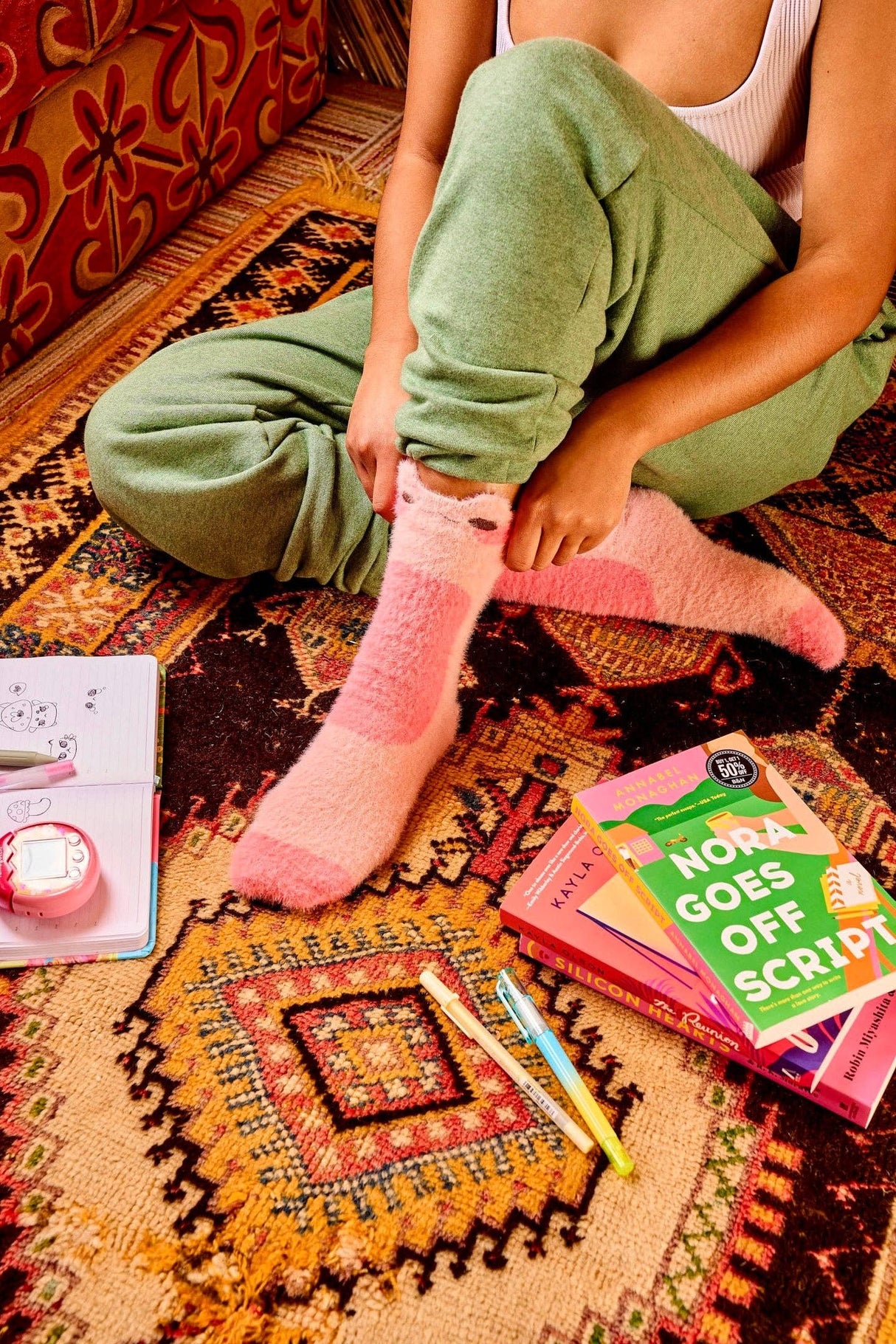 Tiny Protectors Fuzzy Sock 3-Pack (Mina, Taro, Cheese)