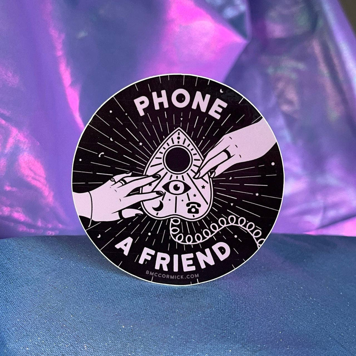 Phone A Friend Sticker
