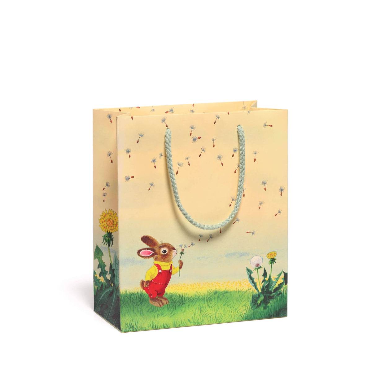 Richard Scarry Bunny & Dandelion Medium Gift Bag