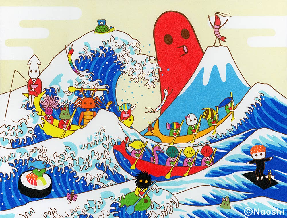 The Great Tako Wave 13×19 Art Print