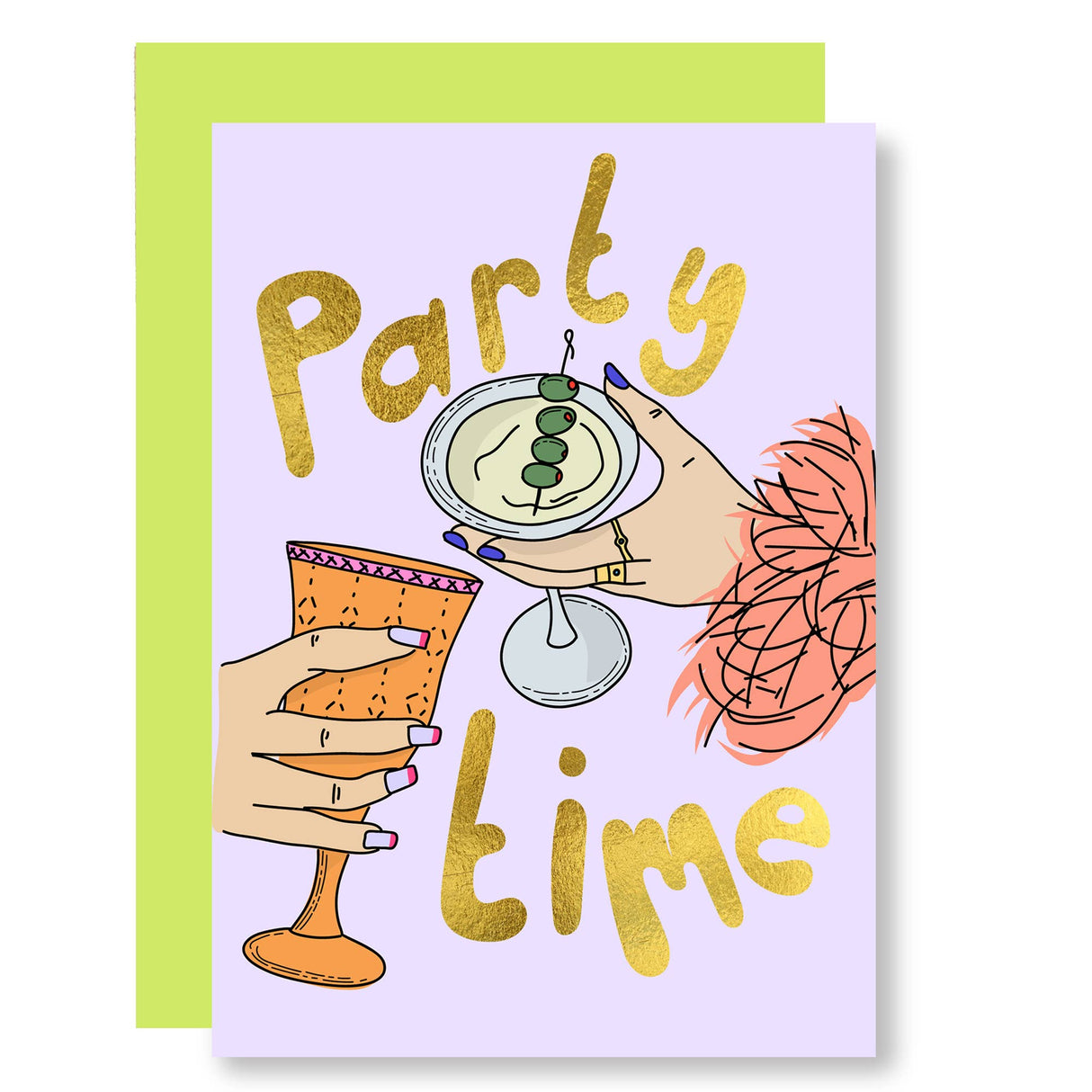 Party Time Greeting Card