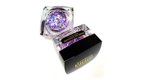 Fleur de Lavender Chunky Glitter Gel