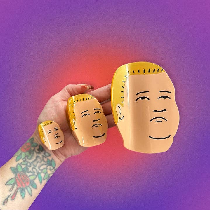 Bobby Hill Medium King of the Hill Claw Clip