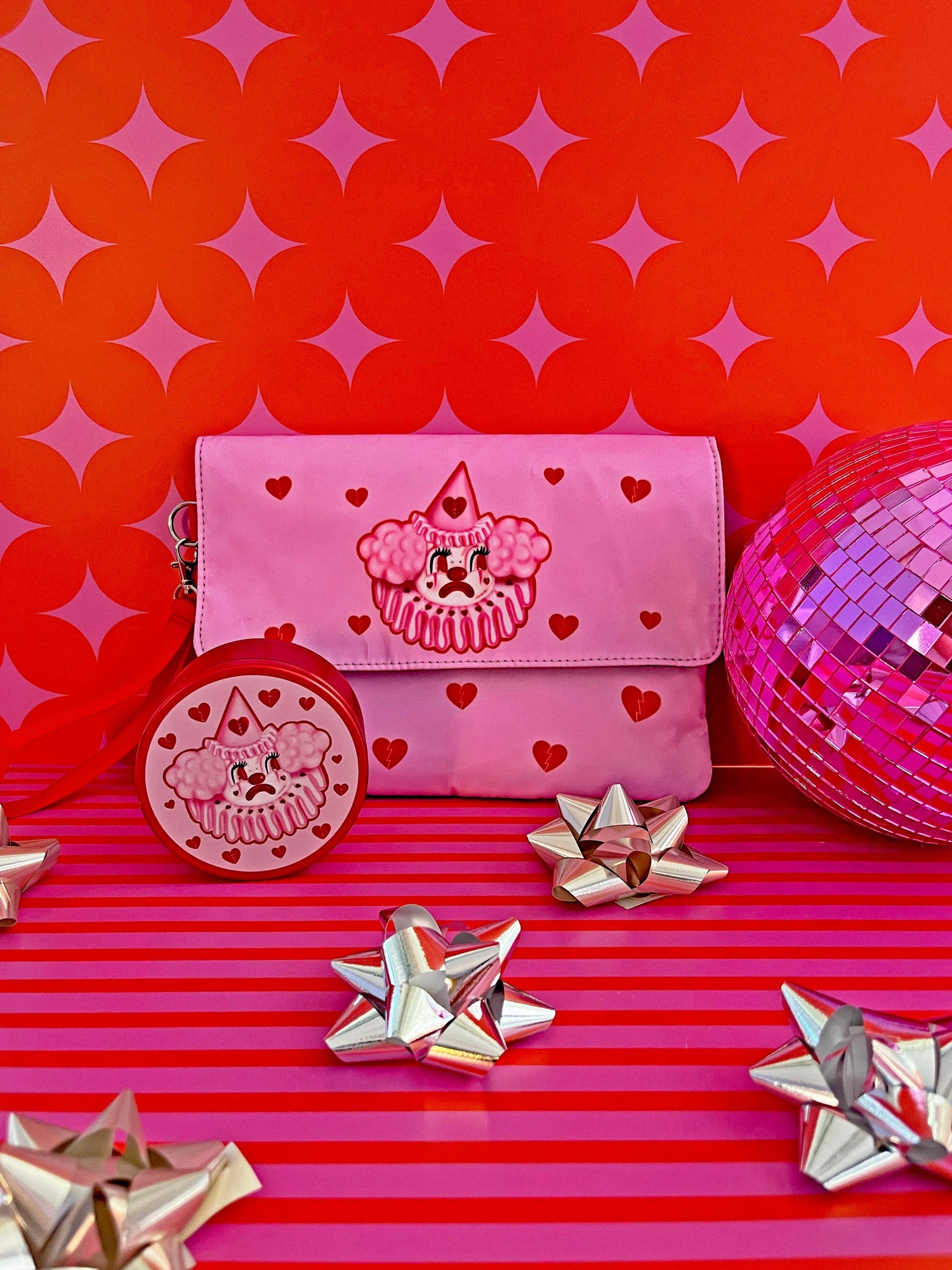 Smell Proof Bag with Lock, Sad Clown