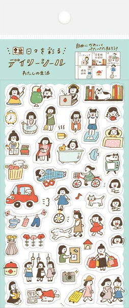 My Happy Life Furukawa Shiko Sticker Sheet