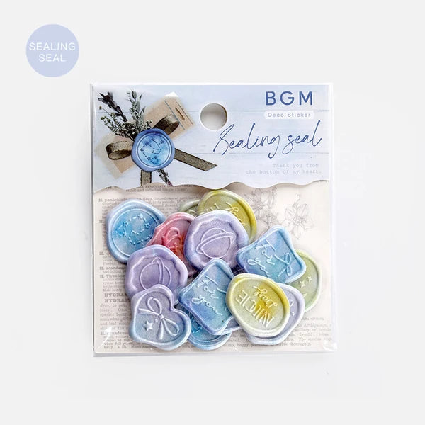Wax Seal Sticker Set by BGM Japan