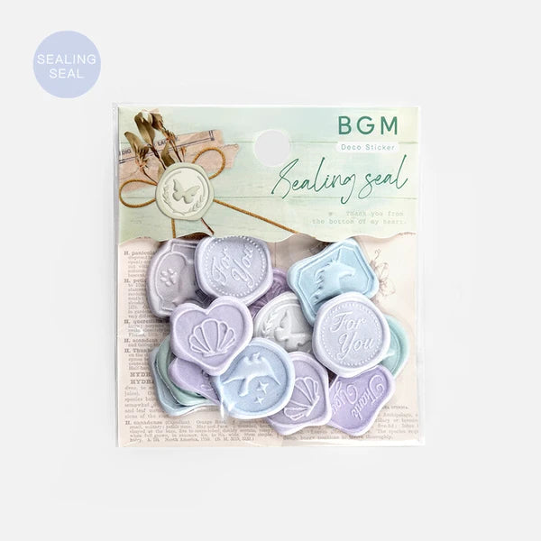 Wax Seal Sticker Set by BGM Japan