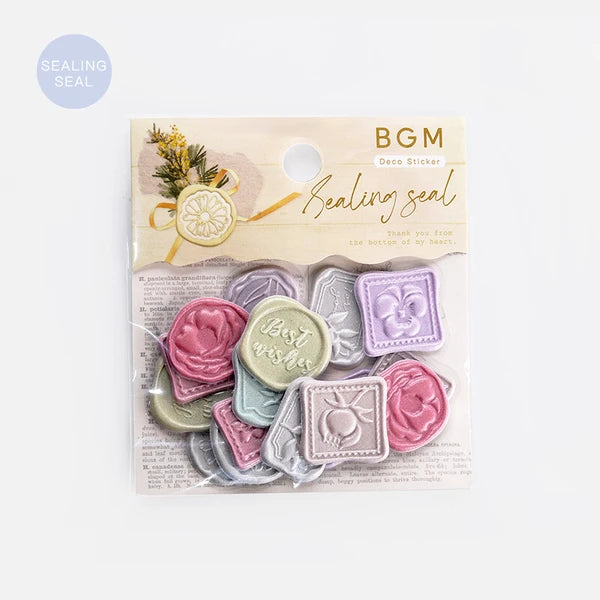 Wax Seal Sticker Set by BGM Japan
