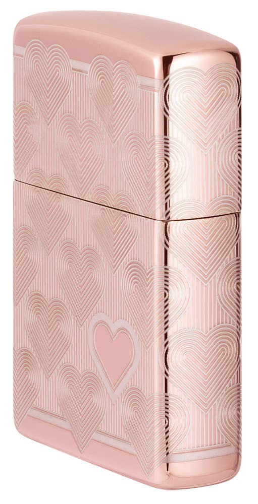 Heart Design Zippo Lighter