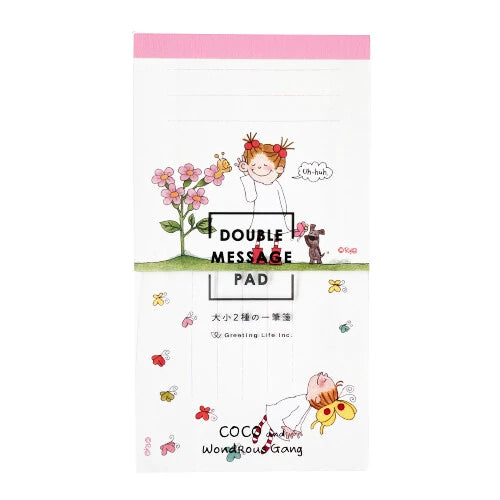 Double Message Pad COCO + Wondrous Gang