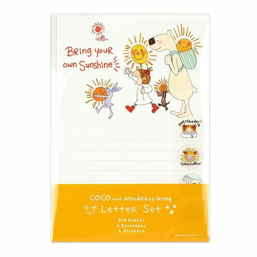 Japanese Letter Set COCO + Wondrous Gang
