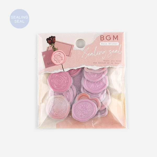 Wax Seal Sticker Set by BGM Japan