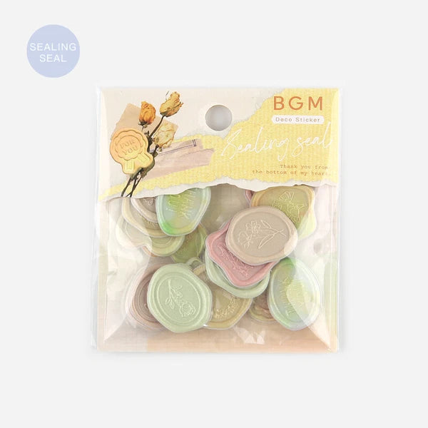 Wax Seal Sticker Set by BGM Japan
