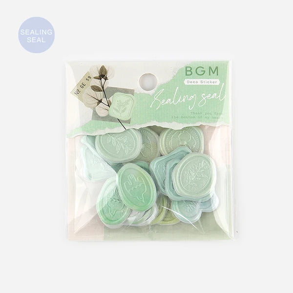 Wax Seal Sticker Set by BGM Japan
