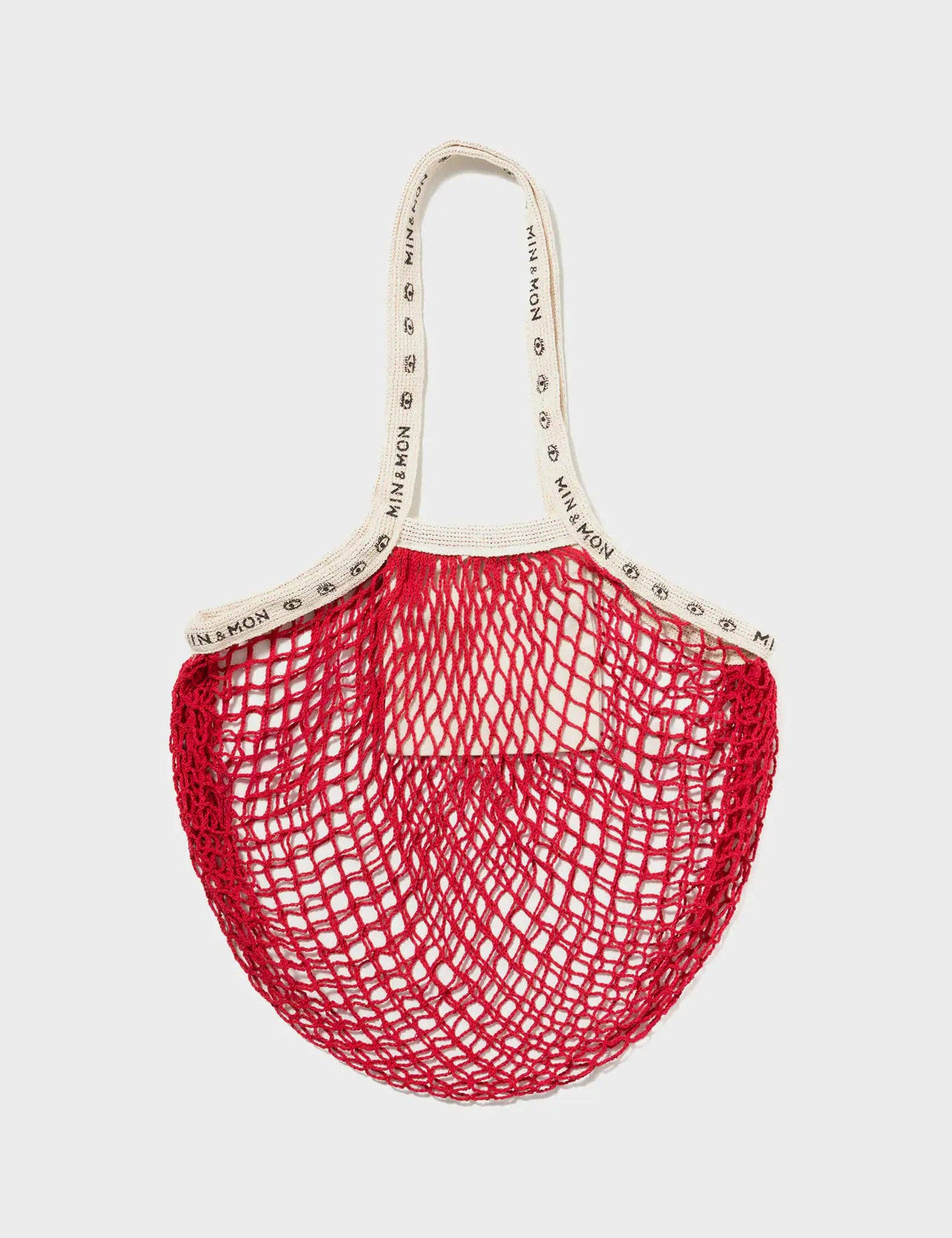 Red Mesh Bag - Min & Mon Design