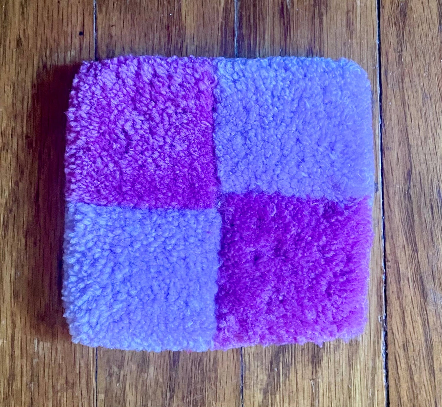 Checkerboard Mug Rug Coaster