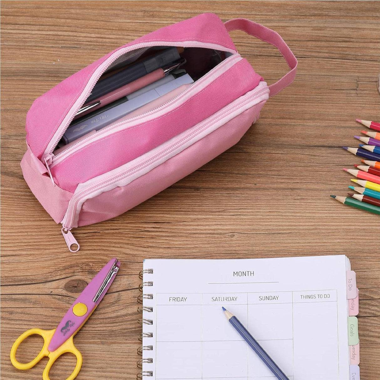 Large Capacity Pencil Case by Mr. Pen