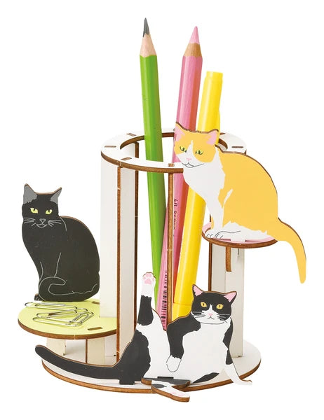 Cat Tower Pen Stand DIY Craft Kit – Japan