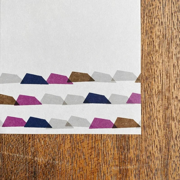 Japanese Letter Writing Set for a Word or Two by Mizushima