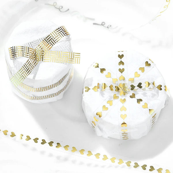 Clear Foil Slim Washi Tape by BGM Japan