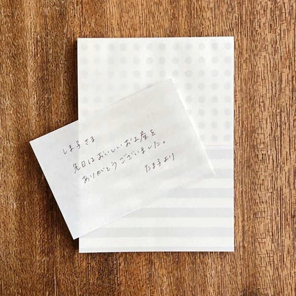Perforated Memo Pad by Mizushima