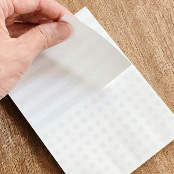 Perforated Memo Pad by Mizushima