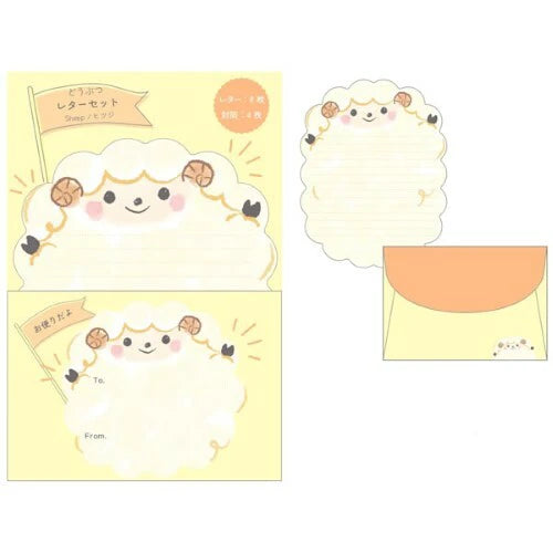 Animal Letter Writing Sets by Clothes Pin