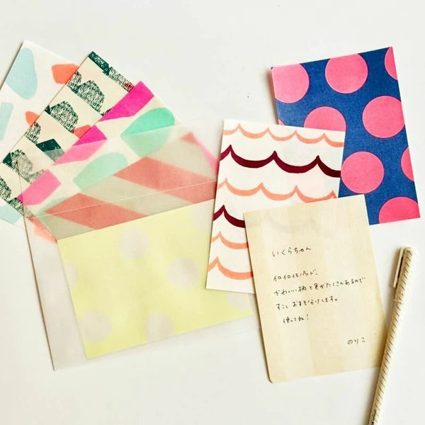 Japanese IROIRO Memo Pad by Mizushima