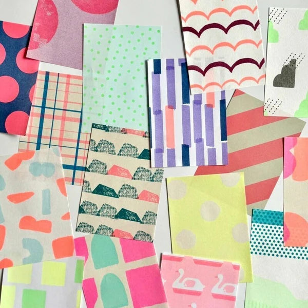 Japanese IROIRO Memo Pad by Mizushima