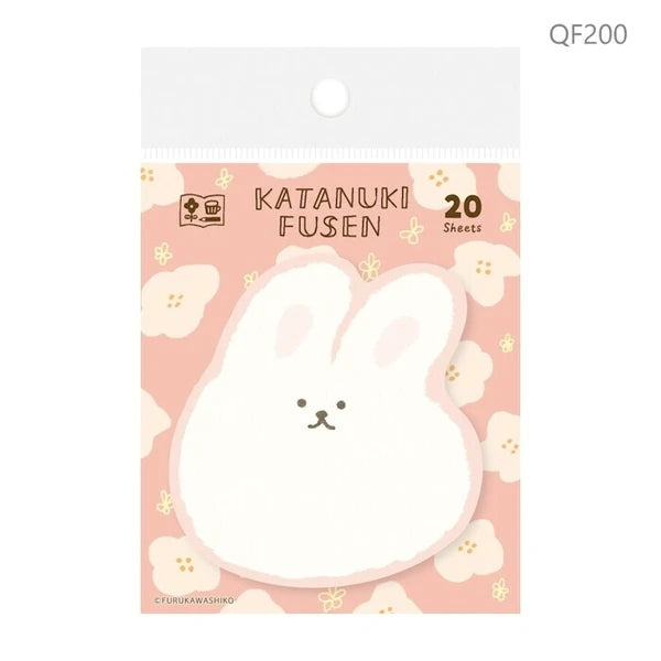 Balloon Rabbit Die Cut Fusen Sticky Notes by Furukawa Shiko