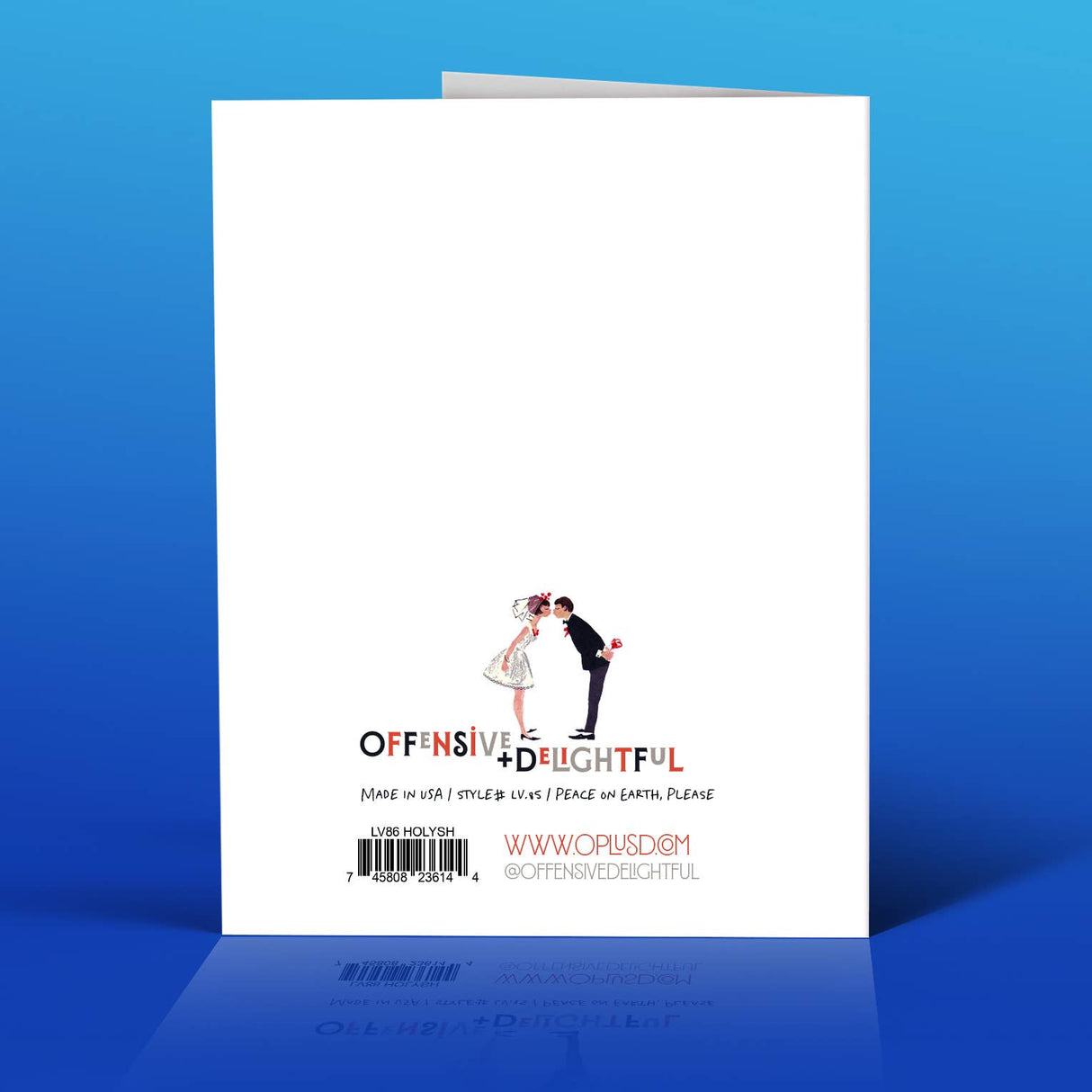 Holy Shit Wedding Card