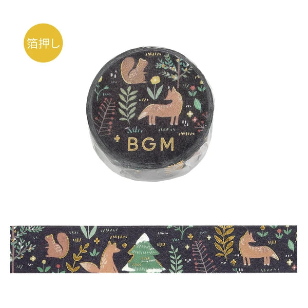Nordic Forest Washi Tape by BGM Japan