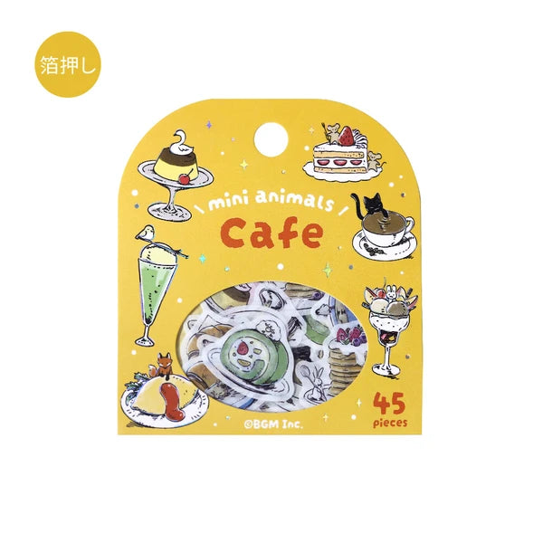 Mini Mini Animal Flake Stickers