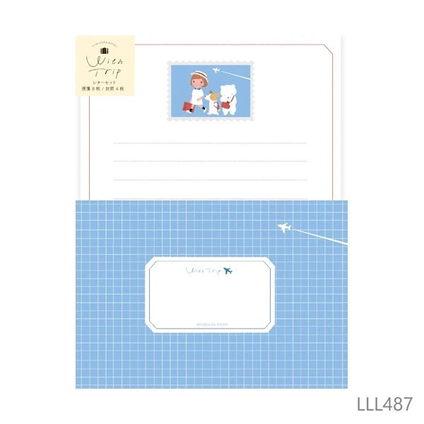 Wish Trip Letter Set by Ryoko Yomogida x Furukawa Shiko