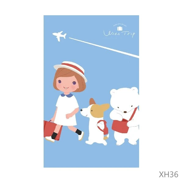 Wish Trip B6 Notebook by Ryoko Yomogida x Furukawa Shiko