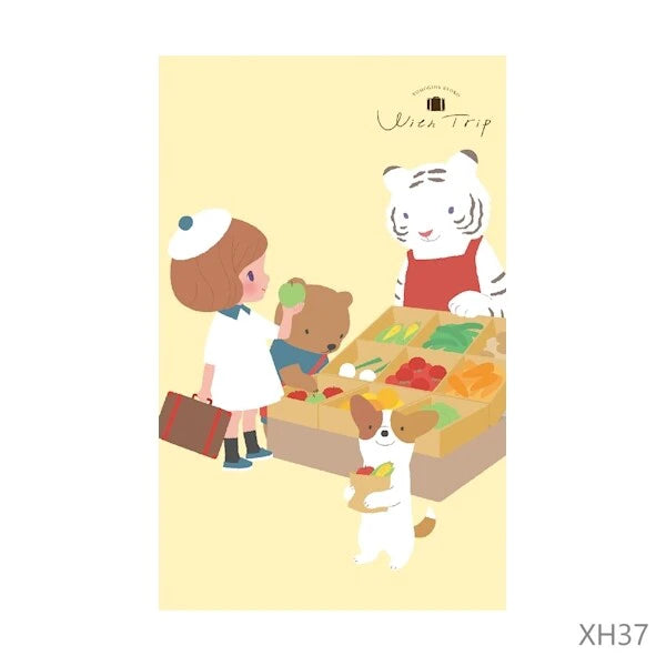 Wish Trip B6 Notebook by Ryoko Yomogida x Furukawa Shiko