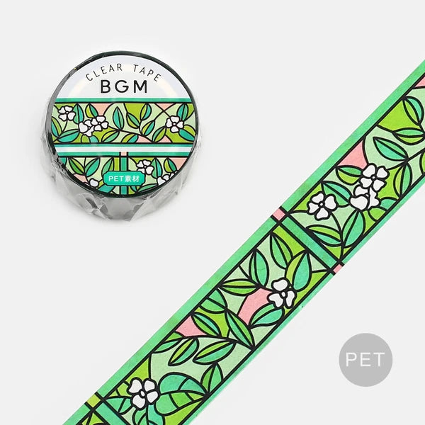 Stained Glass Clear Washi Tape by BGM Japan