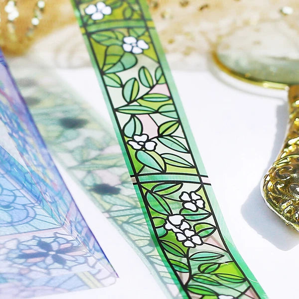 Stained Glass Clear Washi Tape by BGM Japan