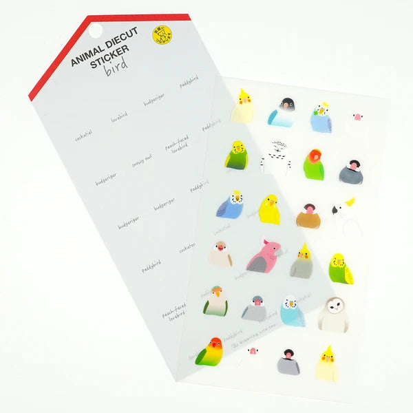Animal Parade Die-Cut Sticker Sheet