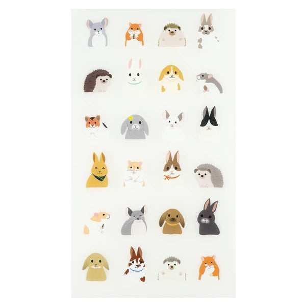 Animal Parade Die-Cut Sticker Sheet