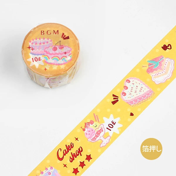 Dessert Party Washi Tape by BGM Japan