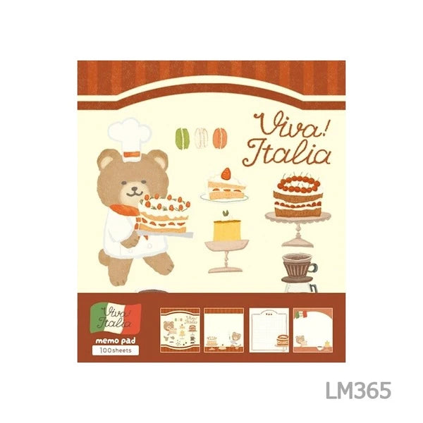 Viva Italia Memo Pad by Furukawa Shiko